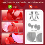 Rose Nipple & Clit Vibrator – 10 Vibration & Grabbing Modes for Sensory Pleasure