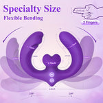 Remote Control Strap-On Dildo – Double-Ended Vibrating Dildo with 7 Modes