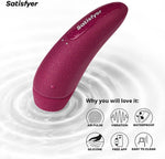 1 App-Controlled Clitoral Vibrator – Wireless, Rechargeable & Body-Safe (Red)
