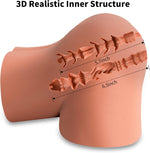 14LB Realistic Male Torso Sex Doll – Dual-Entry Masturbator with Butt & Vagina