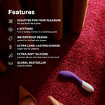 G Spot Vibrator – Curved Design with 6 Intensity Modes for Discreet Pleasure