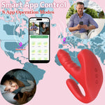 Thrusting Rabbit Vibrator – 3-in-1 G-Spot & Clitoral Stimulator with 9 Modes