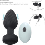 Wireless Remote Anal Plug – 10 Vibration Modes, Rechargeable & Waterproof Prostate Massager for Men & Women
