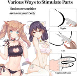 Silicone Finger Vibrator Sleeve – Clitoral, Nipple & G-Spot Stimulator for All