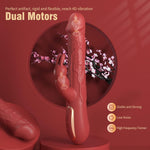 Wriggling Rabbit Vibrator with 10 Modes & 3 Speeds – Waterproof & Rechargeable