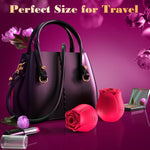 APP-Controlled Rose Sucking Vibrator – 10 Modes, Clitoral & Anal Stimulator for Women