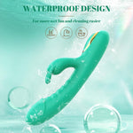Rabbit Vibrator with 10 Vibration & 3 Rotating Modes for Clitoral & G-Spot Stimulation