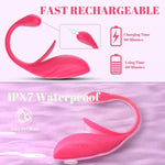 App-Controlled Wearable Vibrator with Clitoral & G-Spot Stimulation for Couples