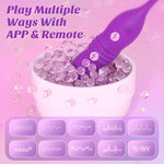 Remote Control Thrusting Egg Vibrator, Wearable G-Spot Stimulator for Women