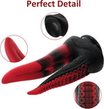 Monster Double-Ended Tentacle Dildo – 10.8" Realistic Silicone with Suction Cup