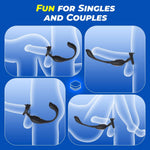 Remote-Controlled Vibrating Cock Ring with Bullet & Prostate Massager – 7 Modes