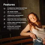 Waterproof G-Spot Rabbit Vibrator – 10 Modes Clitoral Stimulator for Women