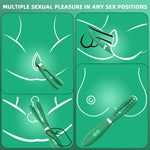 Rabbit Clitoral & G-Spot Vibrator – 9 Modes Wand Massager for Women & Couples