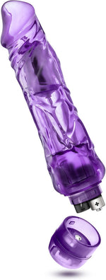 Wild Ride - 9" Soft Realistic Vibrating Dildo, 2" Thick, Multi-Speed, Waterproof