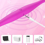 Ultra-Long Double-Ended Vibrating Dildo with 7 Modes, Waterproof, USB Rechargeable