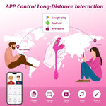 3-in-1 Rabbit Vibrator with App Remote Control, 6x6x6 Modes, G-Spot & Anal Stimulator