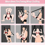 Adjustable BDSM Door Swing β Intimate Bondage Restraint Kit for Couples, 300lbs
