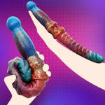 Flexible Liquid Silicone Double-Ended Dildo for G-Spot & Dual Pleasure – Large Size