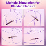 Realistic Tentacle Vibrator – 8.6” Silicone Dildo with 10 Modes for Full-Body Pleasure