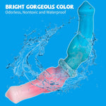 12'' Double-Ended Silicone Knot Dildo – Realistic Dual Anal & G-Spot Toy