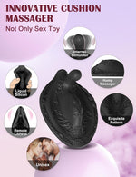 Remote Control Ride-On Vibrator – 12 Mode Prostate & G-Spot Massager for Couples