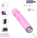 Rechargeable G-Spot & Clitoral Vibrator – Waterproof Wand Massager for Women