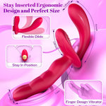 Wearable Strap-On Dildo Vibrator – Remote Control, 10 Modes, G-Spot & Couples Play