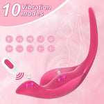 Wearable Clitoral Vibrator β Discreet Butterfly Panty Massager with Remote Control