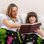 Pickle Gifts Blanket, Funny Pickles Gift For Kids, Just A Girl Who Loves Pickles, Best Pickle-Lovers Present Birthday Christmas Ideas Blanket 40"X50"