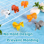 Baby Bath Toys, For Infants 6-12& Toddlers 1-3, No Hole Bathtub Toys (Animals Combo ?, 16 Pcs With Mesh Bag)