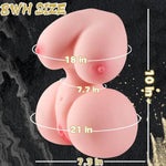 Adult Sex Doll Torso Male Masturbator With Pussy Ass And Boobs, Realistic Sex Dolls For Men With Hourglass Figure, Sex Toys For Men Masturbation