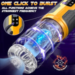 Male Sex Toys For Men - Upgraded Male Masturbator Stroker With 7 Rotating & Thrusting & Vibrating & Licking, Anti-Slip Adult Toys With Lcd Display One-Click Burst Penis Pump Sex Toy For Men