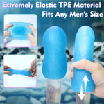 Male Masturbator Adult Sex Toys For Men - Spinning Textured Stroker Pocket Pussy For Men Masturbation, Ultra-Soft Stretchy Egg Penis Sex Toy With Storage Box, Pocket Pussies Masturbators