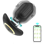 360° Rotation Adult Sex Toys For Men Prostate Massager, Silicone Anal Vibrators 9 Modes Vibrating, Anal Plug Vibrating Butt Plug Sex Toy, Anal Vibrator Women Men Couples,Thrusting Anal Plug Male