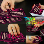 Truth Or Dare Sex Card Game Intimacy Deck Naughty Party Game Date Night Adventurous Playing Cards Erotic Bedroom Game Sex Toy For Couple Lover