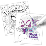 Mess-Free Coloring Book Set for Kids, 2 Pack Superhero Activity Books & Party Favors
