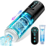 Male Masturbator Sex Toys For Men - Automatic Male Sex Toys Penis Pump With 9 Sucking & Thrusting & Rotating Modes, 3D Realistic Textured Adult Toys Sex Toy Machine, Blowjob Pocket Pussy Stroker
