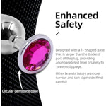 Anal Plug Beginner Set - 4 Pcs Butt Plugs Sex Toy Anal Training Kit,Butt Training Plugs Kit Adult Toy For Beginner Adult Unisex Women And Men Couple