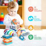 Busy Board For 1 Year Old, Travel Toys For Toddler 1-3 On Plane Car, Montessori Busy Board Busy Cube, Toys For 1 Year Old Boy Girl, Christmas Stocking Stuffers For Kids