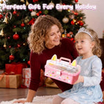 6 PCS Nano Tape Bubble Bubbles Kit for Kids with Box, Squishy Maker Making Kit, Birthday Christmas Gifts for 4 5 6 7 8 9 10 Year Old Girls Girl Grandkids, Kids Toys for Girls 4-6 6-8 8-10 10-12