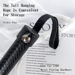 3Pcs Adult Sex Flogger, Fluffy Metal Handcuffs With Keys, Feathered Nipple Clamps Plush Stainless Steel Wrist Cuffs Cosplay Couples Bdsm Beginner Kit (Black)