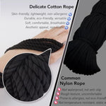 Bdsm Shibari Bondage Rope Kit & Strap-On Vibrating Dildo Sex Toy