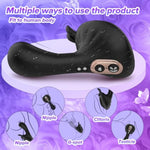 3-In-1 Intelligent Sensory Clitoral Vibrator Sex Toys, Clitoral Stimulator Mini Vibrator With 10 Vibration Modes In Dual Zones, Adult Sex Toys And Game For Women (Black)