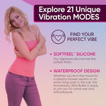 Anniversary Ultra Bullet Vibrator, 21 Modes, Charging Case