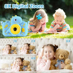 Kids Camera, Toys For Age 3-8 Year Old Boys, Stocking Stuffers For Kids, 1080P Hd Selfie Digital Video Camera For Toddlers For Son - Blue