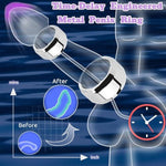 Stainless Steel Male Penis Cock Ring Metal Cock Penis Ring For Enhance Male Long-Lasting Erection Sex Toy 28Mm