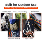 6 Pcs Hand Cuffs, Heavy Duty Zip Tie Handcuffs Law Enforcement, Restraint Disposable Nylon Double Cable Cuffs, Firm, Unable To Break Free, Unhurt, Suitable For Bedroom, Police Gear, Tools, 27.5" Long