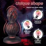 6.41In Skull Fantasy Anal Plug,Silicone Butt Plug For Safe Penetration,Adult Anal Sex Toy Monster Dildo,Wearable Fantasy Toy Prostate Plug For Men Women Couple Gay?Red?