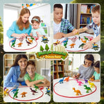 2025 Magnetic Chess Game, Dinosaur Magnetic Game For Kids, Chess Set-20 Dinosaur Stones, 1 String & 1 Storage Bag, Fun Magnet Chess Game For Festival Family Games Night, Magnet Game Parent-Child Toy