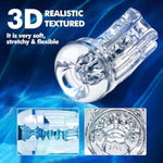 Automatic Sucking Masturbator Sex Toys - Upgraded Male Masturbators Cup With 10 Vibrating & Suction Modes, Hands Free Blowjob Adult Sex Toy Stroker Pocket Pussy With 3D Textured For Men Penis Pumps